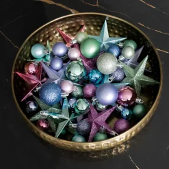 12 Christmas Stars 10cm Pastel Mix