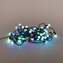 180 LED Bulb Light String | Indoor & Outdoor | Subtly Changing Colors | 23m | IP44