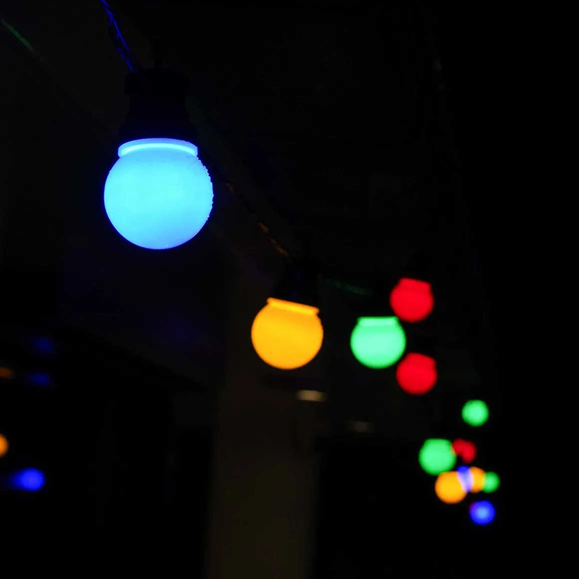 10 LED Light Chain | Multicolour Light | Timer | Indoor & Outdoor Use | 4.5 M