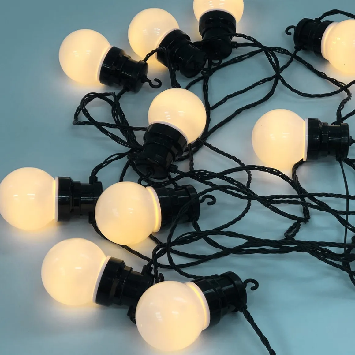 20 LED Light Chain | Warm White Light | Timer | Indoor & Outdoor Use | 4.5 M