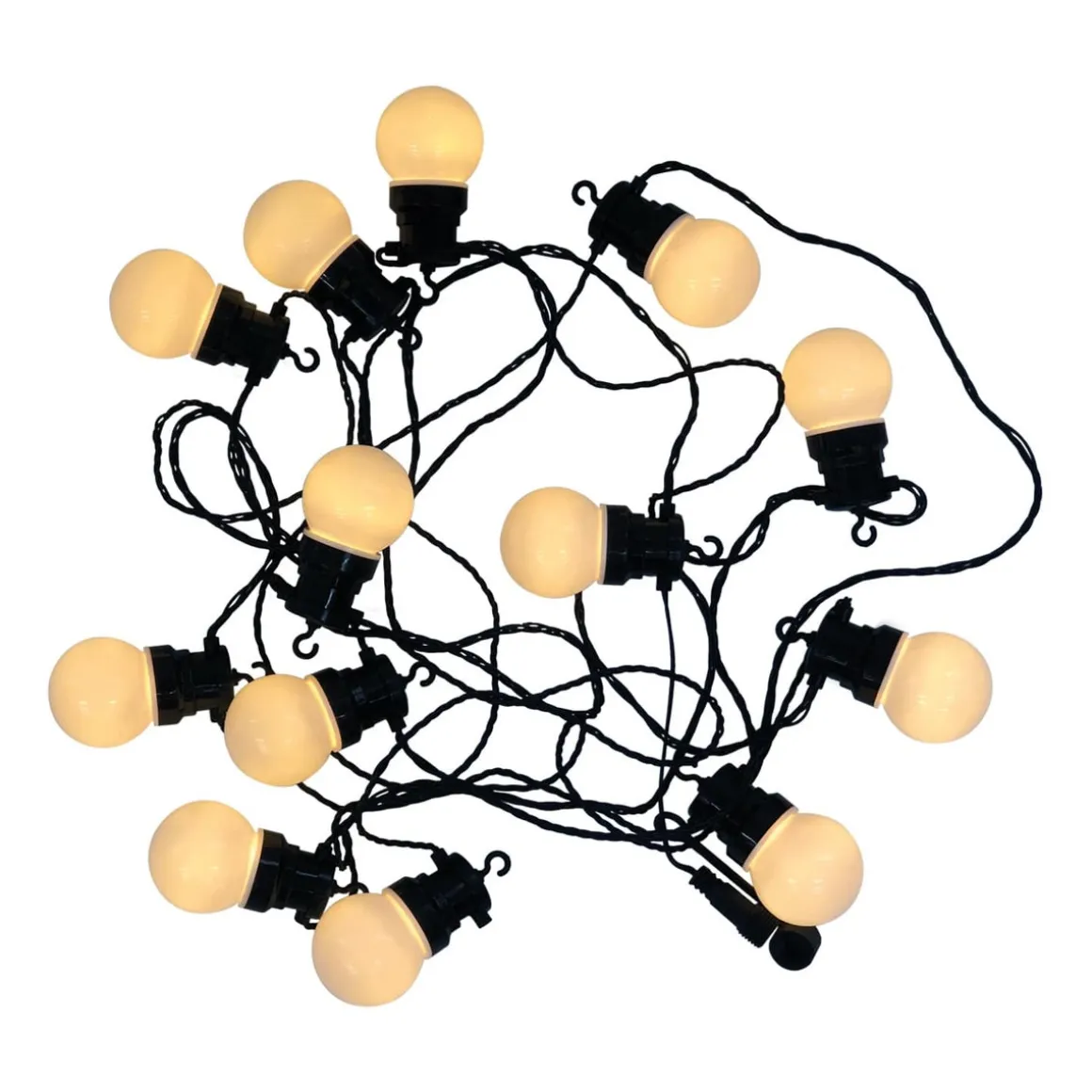 20 LED Light Chain | Warm White Light | Timer | Indoor & Outdoor Use | 4.5 M