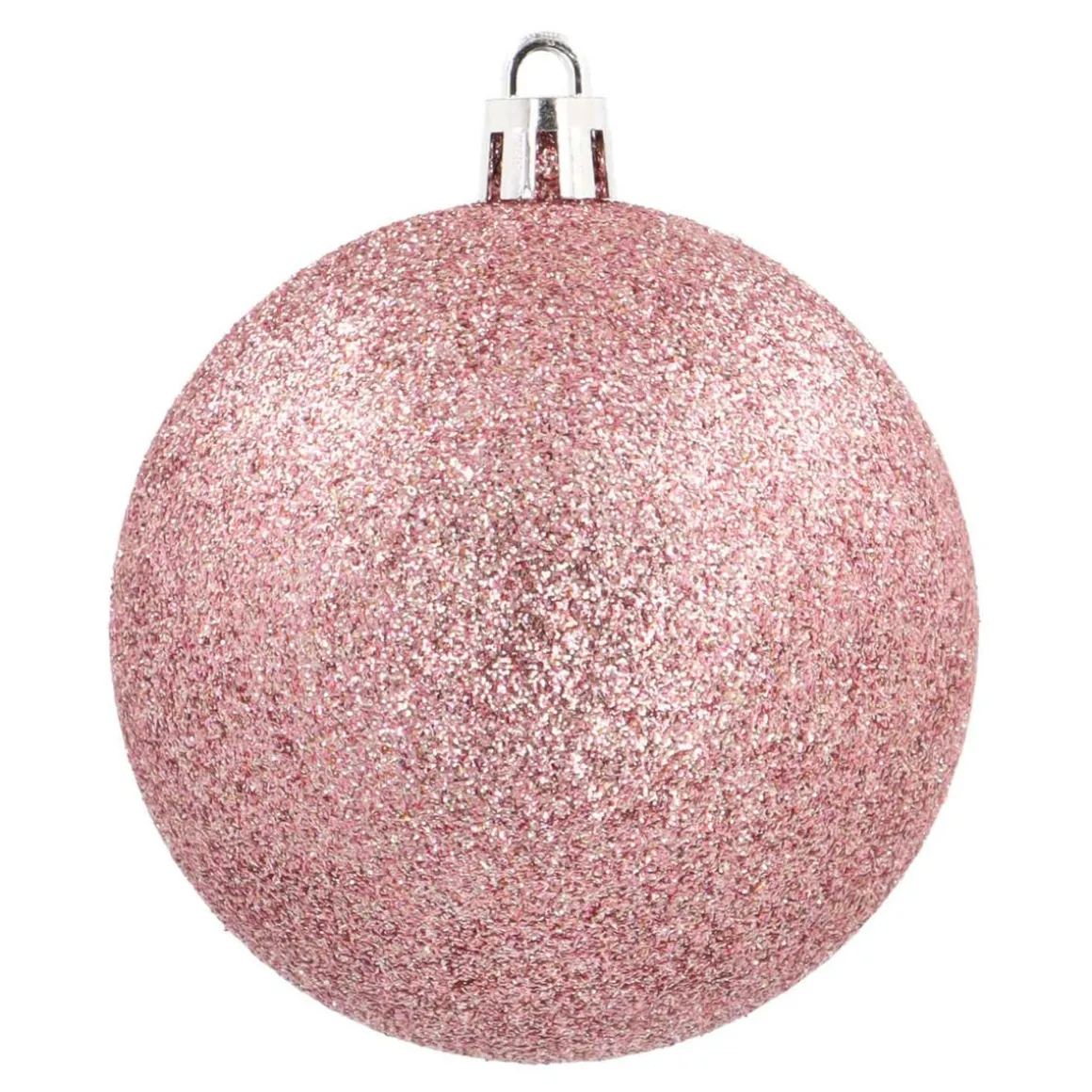 6 Shatterproof Baubles | Antique Pink | 7 Cm
