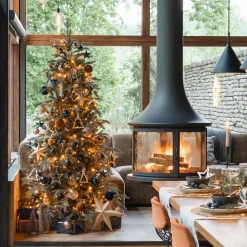 Artificial Christmas Tree Djill Pine Slim 185cm