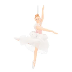 Ballerina Ornament | Pink | Polyresin | 16cm