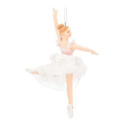 Ballerina Ornament | Pink | Polyresin | 16cm