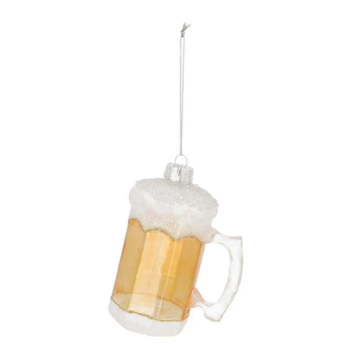 Beer Christmas Ornament | Glass | 9 Cm