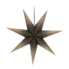 Black Paper Star Lantern 60 Cm