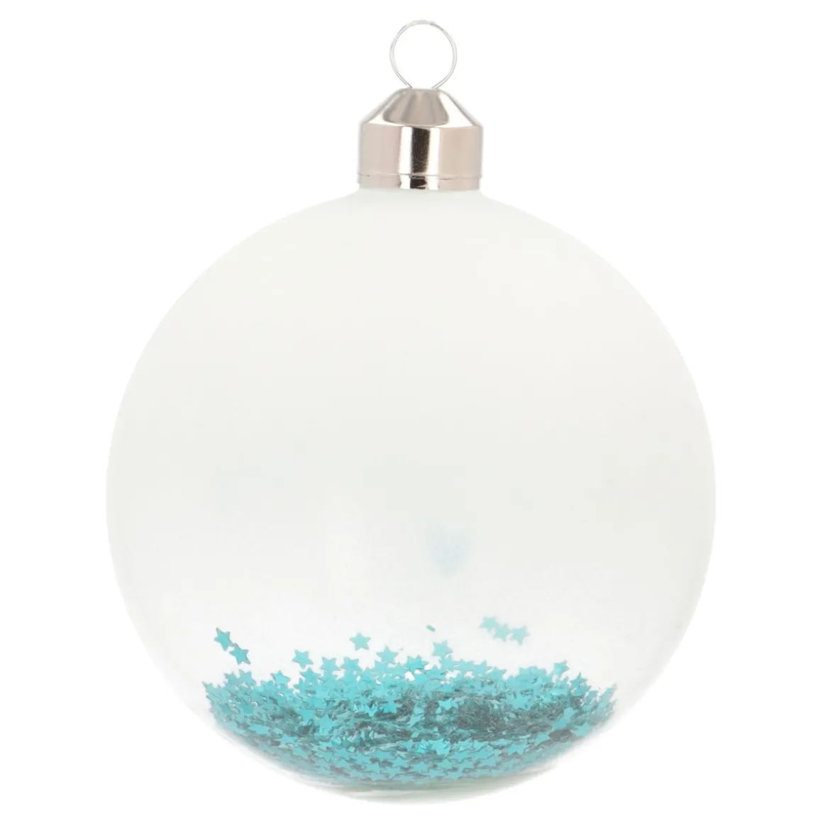 Blue Christmas Bauble 'Baby's First Christmas'