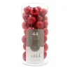 Box Of 44 Red Baubles | Shatterproof | 5-8 Cm