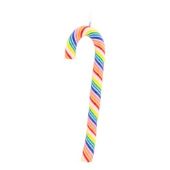 Candy Cane Christmas Ornament | Multi-color | Handmade | 14 Cm
