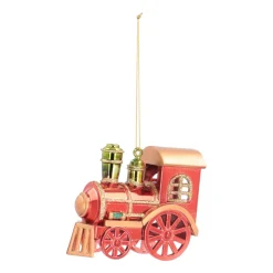 Choo-Choo Train Christmas Ornament | Shatterproof | 10cm