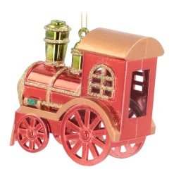 Choo-Choo Train Christmas Ornament | Shatterproof | 10cm