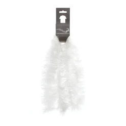 Christmas Garland Milk White 270x7,5cm Shiny
