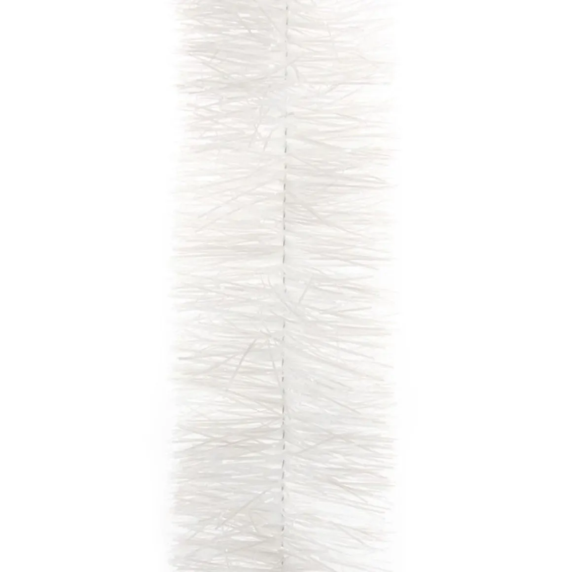 Christmas Garland Milk White 270x7,5cm Shiny