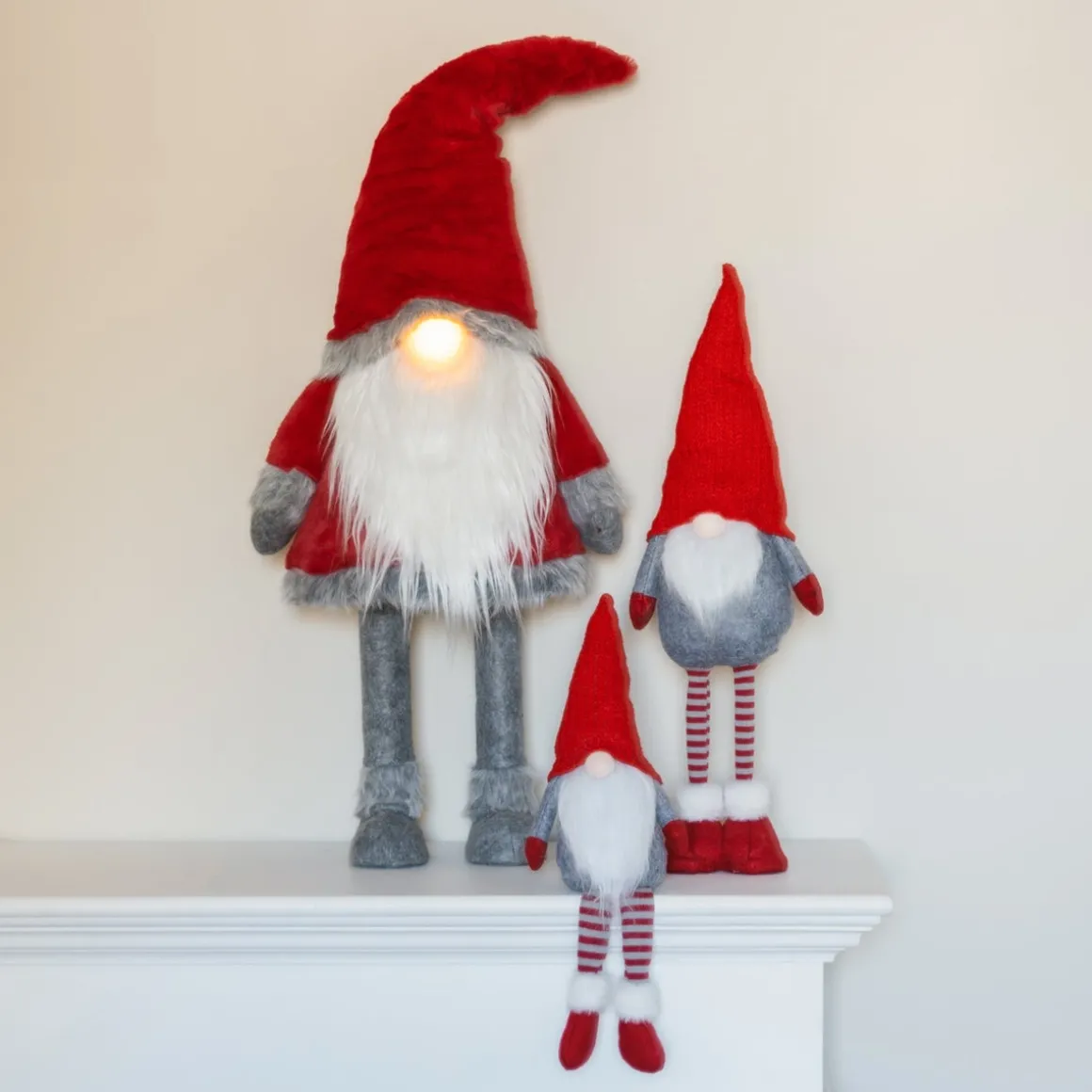 Christmas Gnome With Dangling Legs