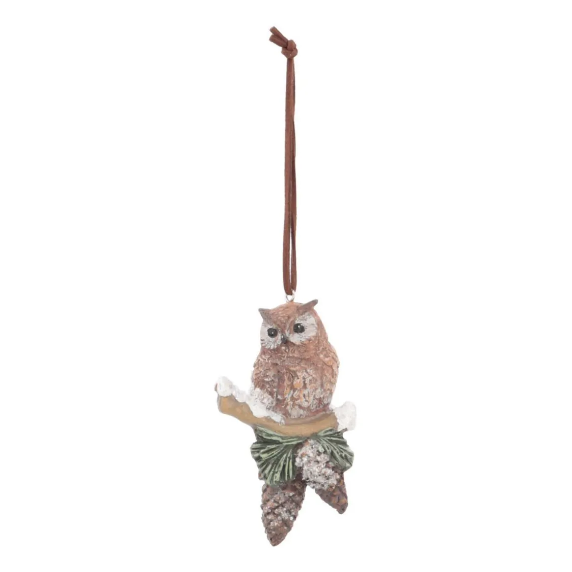 Christmas Hanger Owl | Polyresin | 11cm