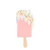 Christmas Ornament Ice Cream | Pink White | 18 Cm