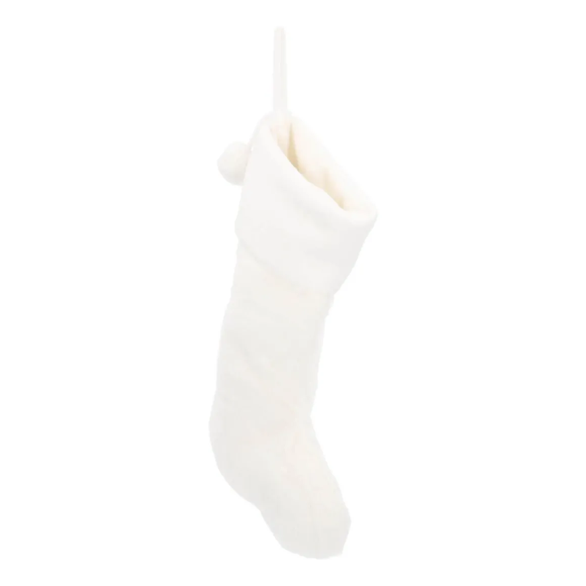 Christmas Stocking | 45cm | White