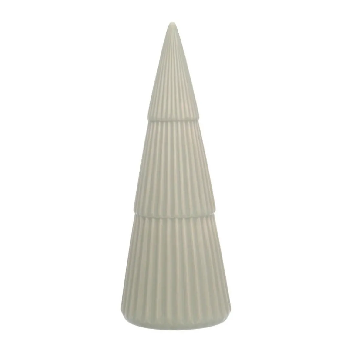 Christmas Tree Cone | Matt Green | 26 Cm | Porcelain
