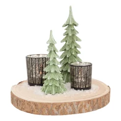 Christmas Tree Figure 27cm Green
