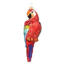 Colorful Parrot Ornament For A Playful Tree