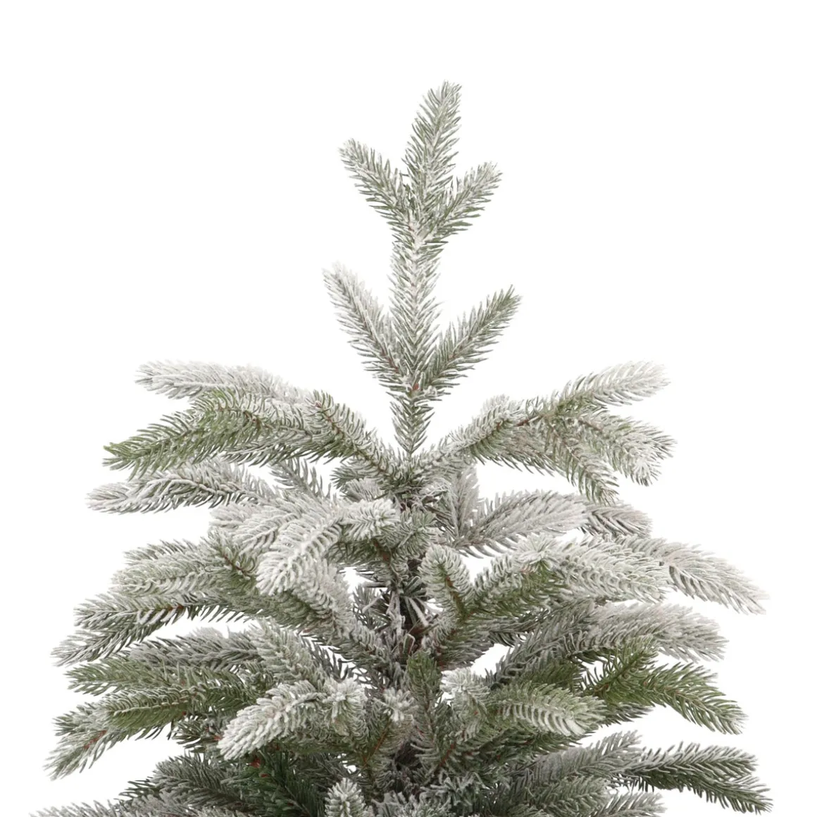 Compact 'Djill' Artificial Christmas Tree With Snow