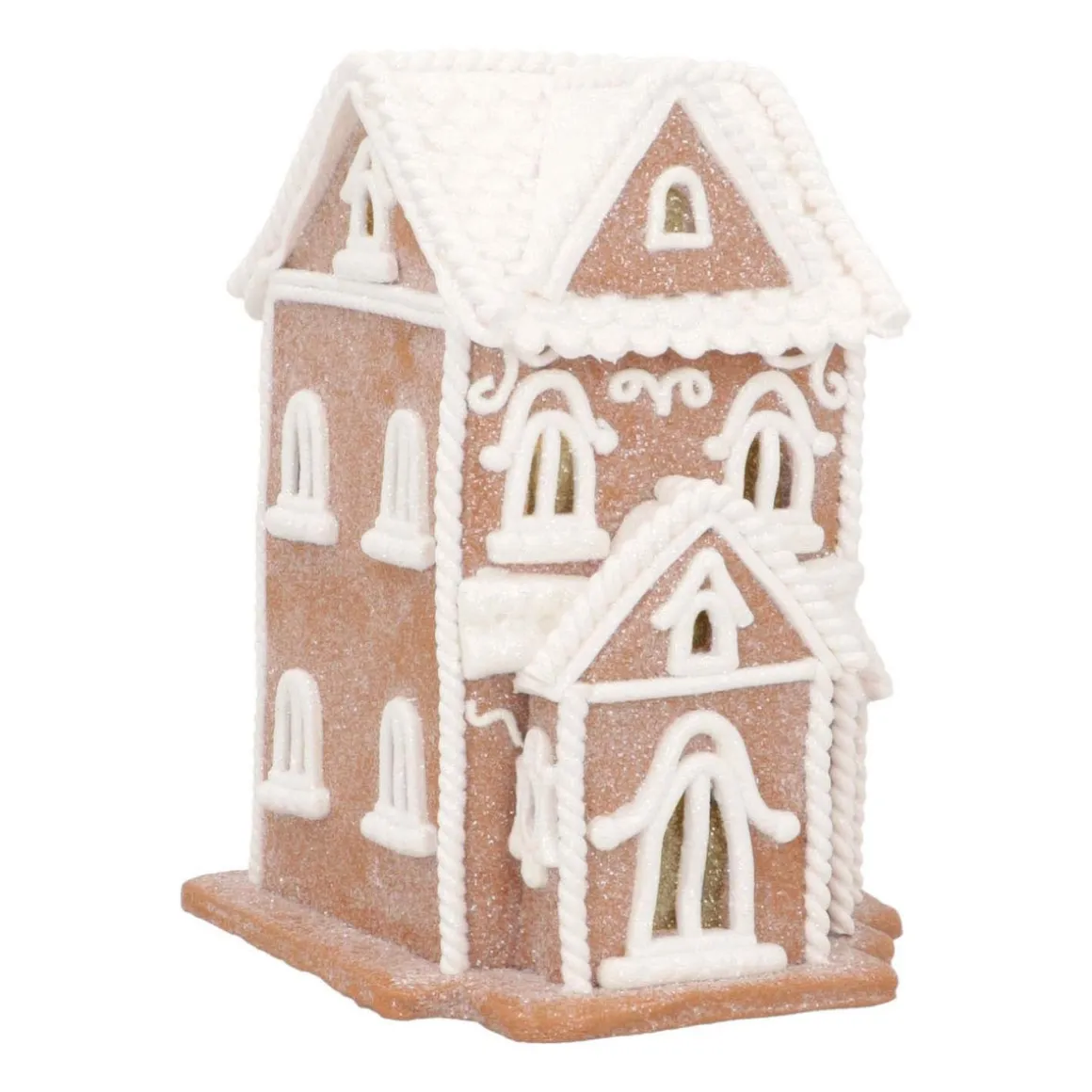 Cookie Cottage From Clay | LED | Handmade | 19cm High