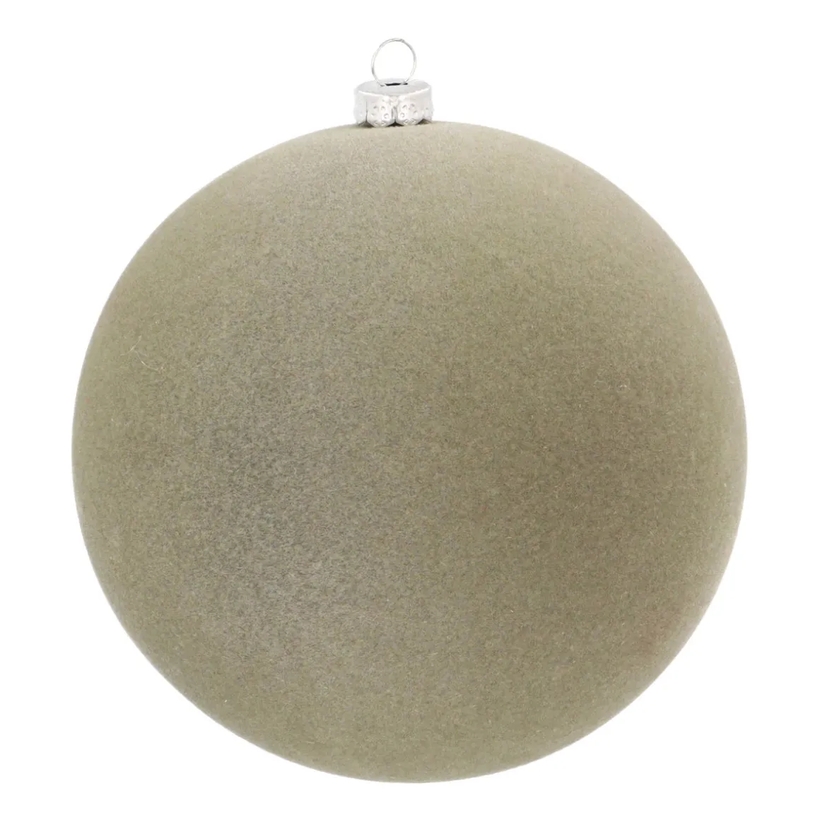 Cotton Green Velvet Unbreakable Christmas Bauble