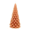 3D Ochre Christmas Tree Candle