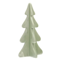 3D Porcelain Christmas Tree | Mintgreen | 21 Cm