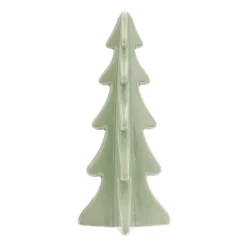3D Porcelain Christmas Tree | Mintgreen | 28 Cm