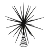 3D Tree Topper DIY | Black | 35 Cm
