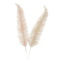 Decorative Feather | Taupe | 43 Cm