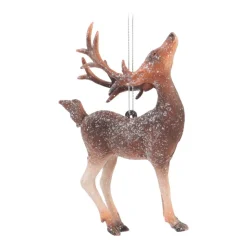 Deer Christmas Ornament | Brown | 14 Cm