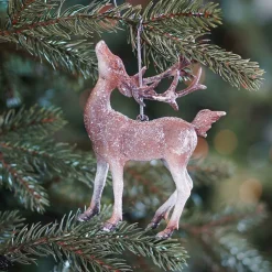 Deer Christmas Ornament | Brown | 14 Cm