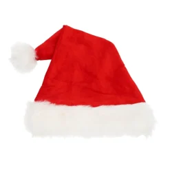 Flanel Santa Hat 30x60cm Red