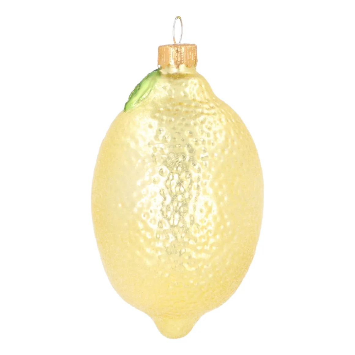 Fresh Lemon Ornament For A Cheerful Tree