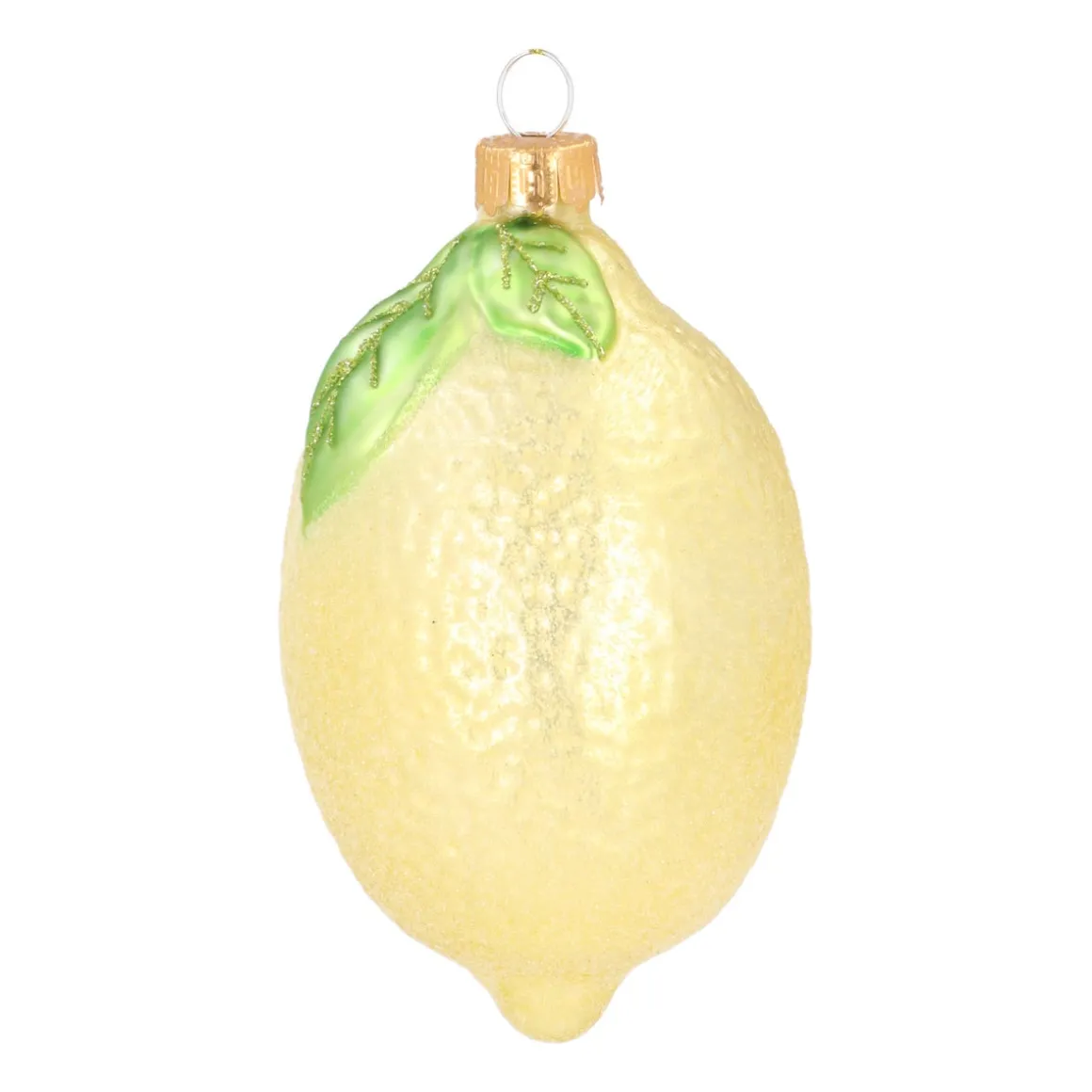 Fresh Lemon Ornament For A Cheerful Tree