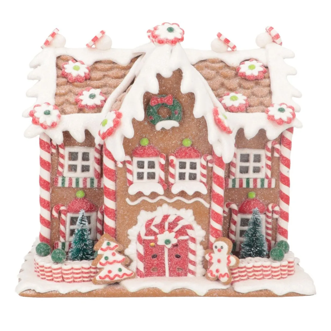 Gingerbread House | Handcrafted | LED | 20cm High