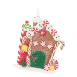 Gingerbread House Ornament | Clay | 10cm / 4