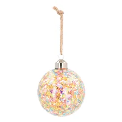 Glass Bauble Confetti | Multicolour | 8 Cm