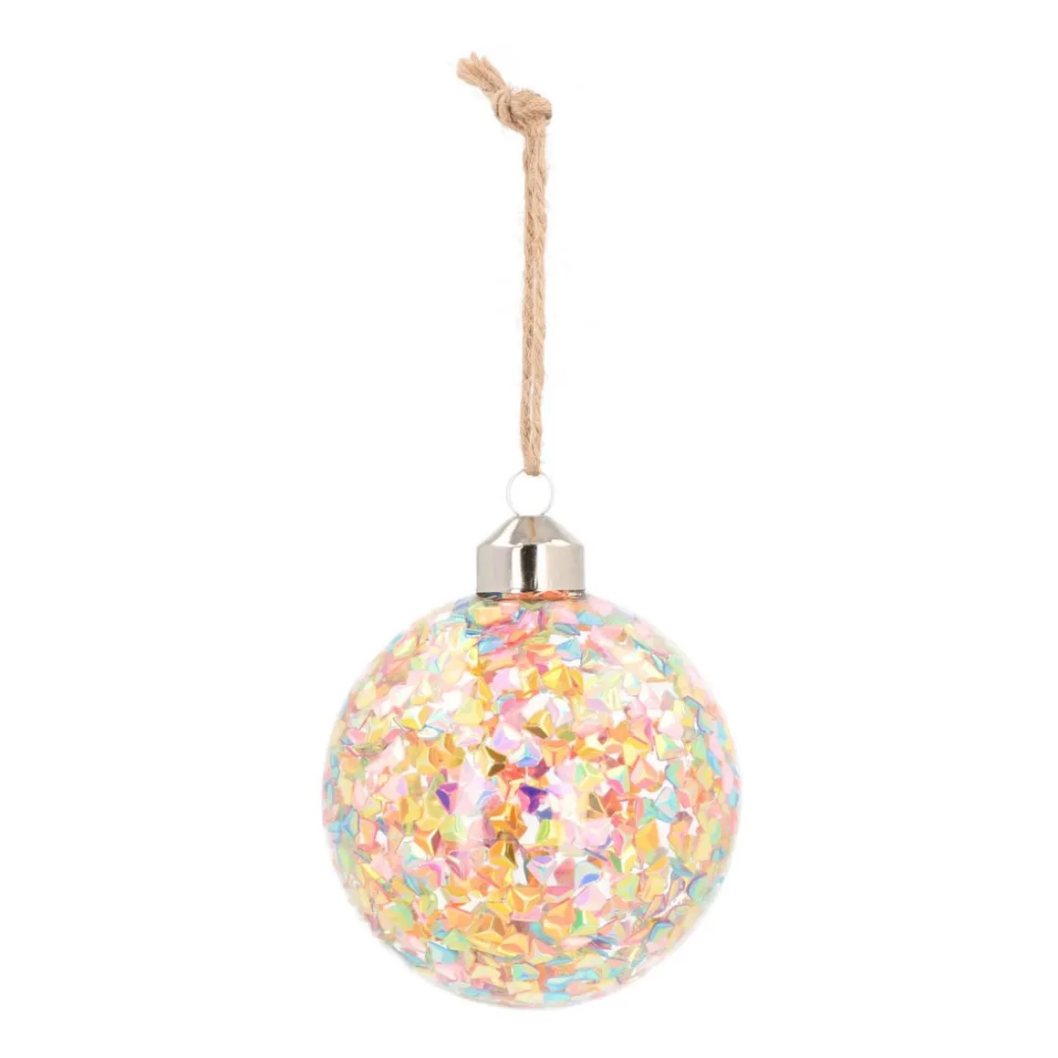 Glass Bauble Confetti | Multicolour | 8 Cm