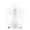 Glass Christmas Bauble LED Angel With Dove 10cm