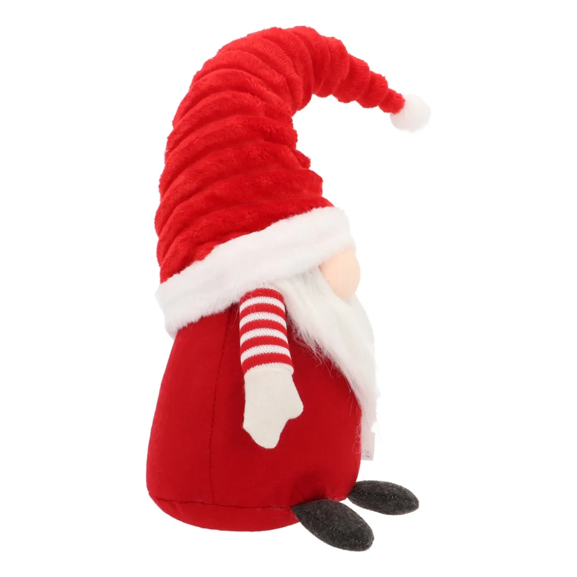 Gnome In Red Outfit With Bendable LED Hat