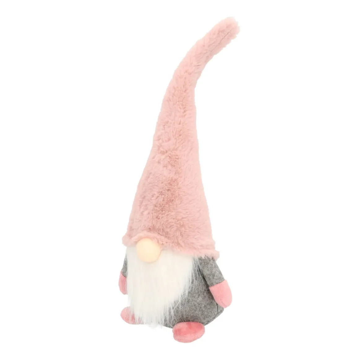 Gnome With Arms And Feet And Pink Hat 35cm