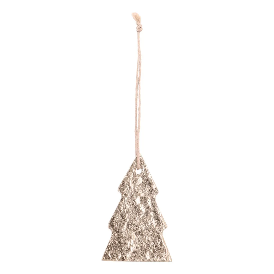 Gold Aluminum Christmas Tree Ornament