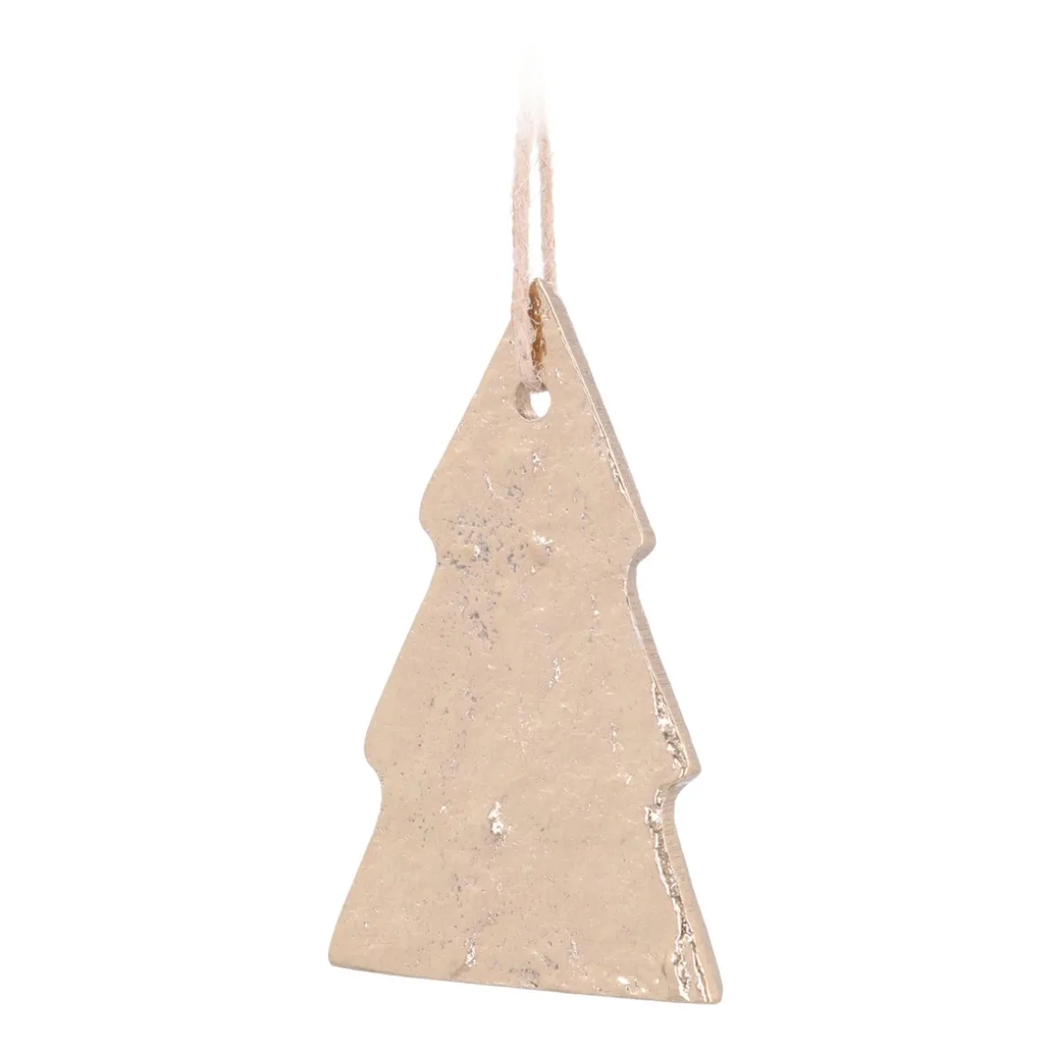 Gold Aluminum Christmas Tree Ornament