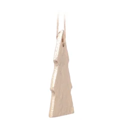 Gold Aluminum Christmas Tree Ornament