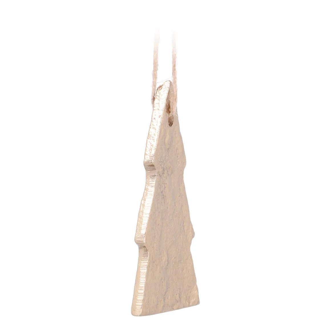 Gold Aluminum Christmas Tree Ornament