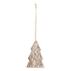 Gold Aluminum Christmas Tree Ornament